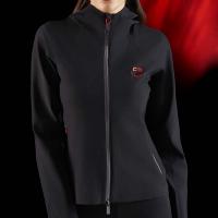 EQUESTRO RIDERTECHNOLOGY DAMEN TECHNISCHER KAPUZENPULLOVER