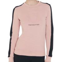 SWEATSHIRT MIT RUNDHALS EQUESTRO FÜR DAMEN