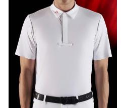 HERREN KURZARM WETTBEWERBS-POLOSHIRT EQUESTRO RIDERTECHNOLOGY - 9952