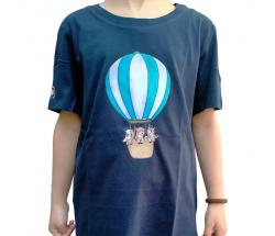 T-SHIRT MATINGOLD JUNIOR PFERDE IM HEIßLUFTBALLON - 3501