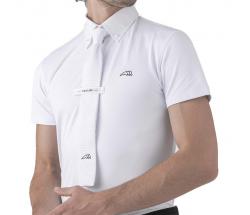 EQUILINE NIAM COMPETITION KURZÄRMELIGES POLOSHIRT AUS PIQUET - 2251