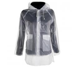 REGEN JACKE UNISEX TRANSPARENT ZUM WETTBEWERB - 2012